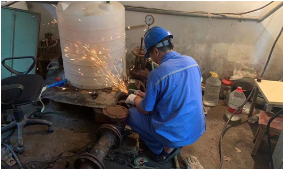 開展城區(qū)泵點供水設(shè)備“夏季體檢”工作