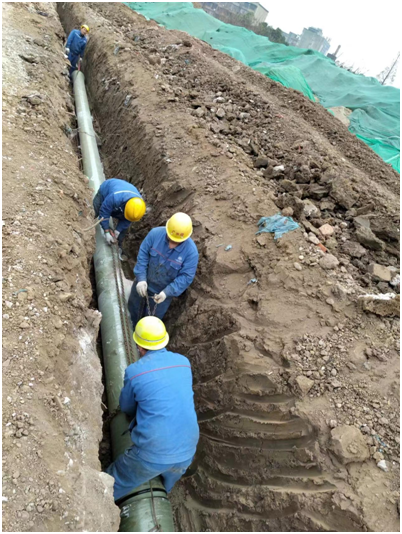 齊心協(xié)力趕進(jìn)度 全力以赴保供水